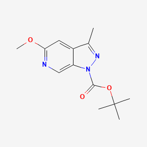 tert-Butyl 5-methoxy-3-methyl-1H-pyrazolo[3,4-c]pyridine-1-carboxylate