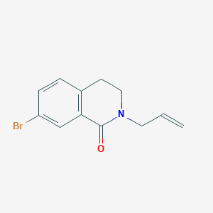 2-Allyl-7-bromo-3,4-dihydroisoquinolin-1(2H)-one