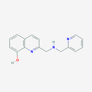 2-(((Pyridin-2-ylmethyl)amino)methyl)quinolin-8-ol