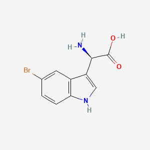 (R)-2-Amino-2-(5-bromo-1H-indol-3-YL)acetic acid