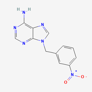 9-(3-Nitrobenzyl)-9H-purin-6-amine