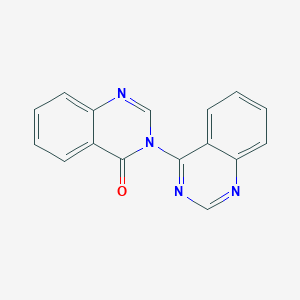 3,4-Dihydro-4-oxo-3-(4-quinazolinyl)quinazoline