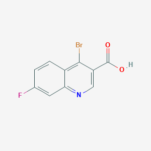 4-Bromo-7-fluoroquinoline-3-carboxylic acid