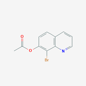 8-Bromoquinolin-7-yl acetate