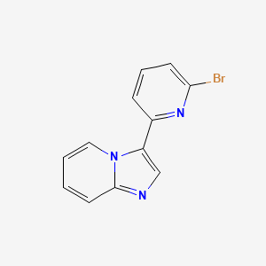 3-(6-Bromopyridin-2-yl)imidazo[1,2-a]pyridine