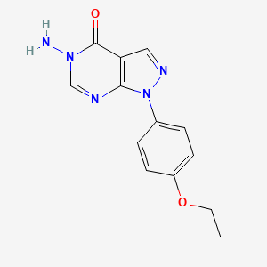 5-Amino-1-(4-ethoxyphenyl)-1H-pyrazolo[3,4-d]pyrimidin-4(5H)-one