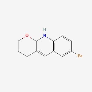 7-Bromo-3,4,10,10a-tetrahydro-2H-pyrano[2,3-b]quinoline