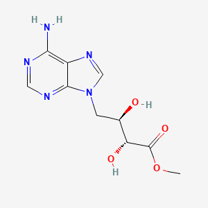 Methyl 4-(6-amino-9H-purin-9-yl)-2,3-dihydroxybutanoate