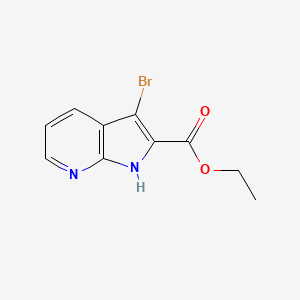 Ethyl 3-bromo-1H-pyrrolo[2,3-b]pyridine-2-carboxylate