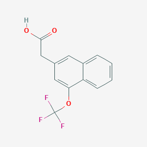 1-(Trifluoromethoxy)naphthalene-3-acetic acid