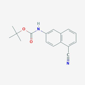 tert-Butyl (5-cyanonaphthalen-2-yl)carbamate