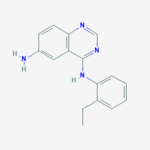 N4-(2-Ethylphenyl)quinazoline-4,6-diamine