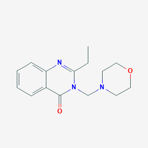 2-ethyl-3-(morpholinomethyl)quinazolin-4(3H)-one