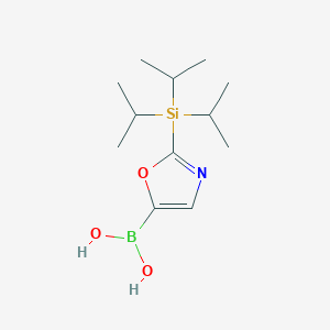 (2-(Triisopropylsilyl)oxazol-5-yl)boronic acid