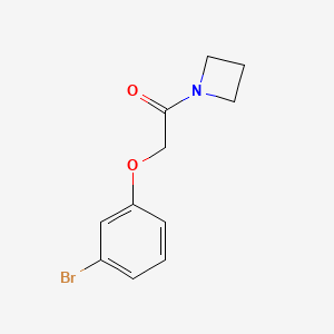 1-(Azetidin-1-yl)-2-(3-bromophenoxy)ethan-1-one