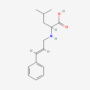 molecular formula C15H21NO2 B1185211 N-cinnamylleucine 