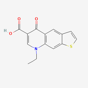 8-Ethyl-5-oxo-5,8-dihydrothieno[3,2-g]quinoline-6-carboxylic acid