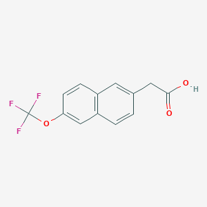 2-(Trifluoromethoxy)naphthalene-6-acetic acid