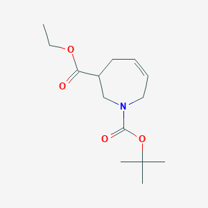 1-tert-Butyl 3-ethyl 3,4-dihydro-1H-azepine-1,3(2H,7H)-dicarboxylate