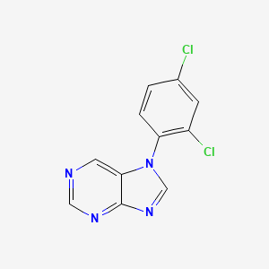 7-(2,4-Dichlorophenyl)-7H-purine