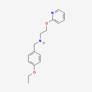 N-(4-ethoxybenzyl)-2-(pyridin-2-yloxy)ethanamine