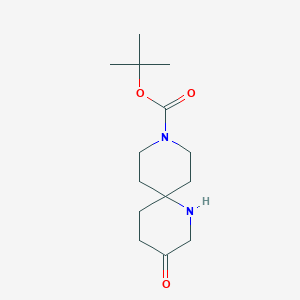 tert-Butyl 3-oxo-1,9-diazaspiro[5.5]undecane-9-carboxylate