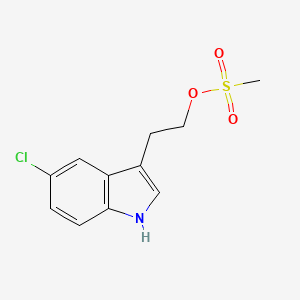 2-(5-Chloro-1H-indol-3-yl)ethyl methanesulfonate