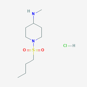 1-(butylsulfonyl)-N-methylpiperidin-4-amine hydrochloride