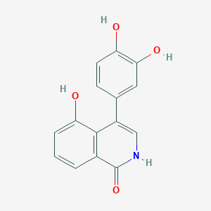 4-(3,4-Dihydroxyphenyl)-5-hydroxyisoquinolin-1(2H)-one