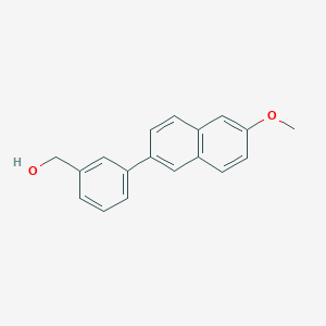 (3-(6-Methoxynaphthalen-2-yl)phenyl)methanol