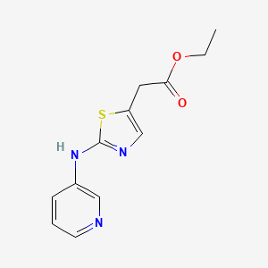 Ethyl 2-(2-(pyridin-3-ylamino)thiazol-5-yl)acetate