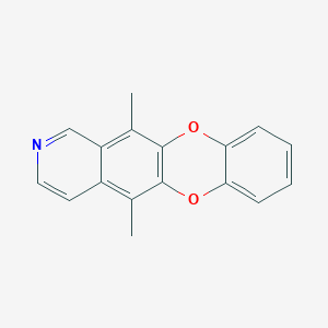 [1,4]Benzodioxino[2,3-g]isoquinoline, 5,12-dimethyl-