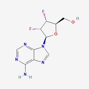 ((2R,3R,4S,5R)-5-(6-Amino-9H-purin-9-yl)-3,4-difluorotetrahydrofuran-2-yl)methanol