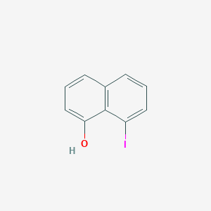 molecular formula C10H7IO B11852691 1-Iodo-8-naphthol CAS No. 128542-52-9