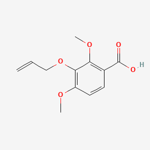 molecular formula C12H14O5 B1185270 3-(Allyloxy)-2,4-dimethoxybenzoic acid 