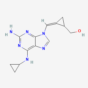 (Z)-(2-((2-Amino-6-(cyclopropylamino)-9H-purin-9-yl)methylene)cyclopropyl)methanol