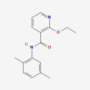 molecular formula C16H18N2O2 B1185276 N-(2,5-dimethylphenyl)-2-ethoxynicotinamide 