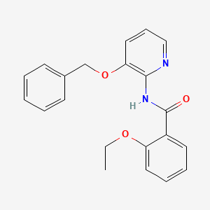 molecular formula C21H20N2O3 B1185283 2-ethoxy-N-(3-phenylmethoxypyridin-2-yl)benzamide 