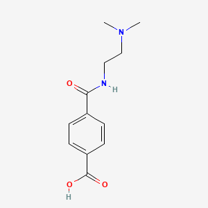 4-({[2-(Dimethylamino)ethyl]amino}carbonyl)benzoic acid