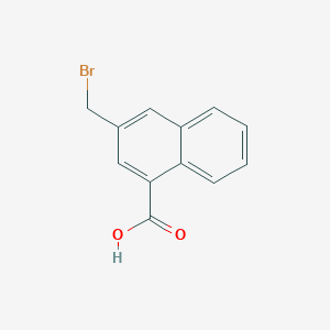 2-(Bromomethyl)naphthalene-4-carboxylic acid