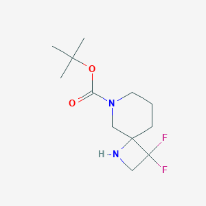 Tert-butyl 3,3-difluoro-1,6-diazaspiro[3.5]nonane-6-carboxylate