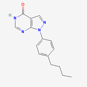 1-(4-Butylphenyl)-1H-pyrazolo[3,4-d]pyrimidin-4(5H)-one