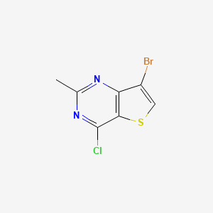 7-Bromo-4-chloro-2-methylthieno[3,2-d]pyrimidine