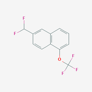 2-(Difluoromethyl)-5-(trifluoromethoxy)naphthalene