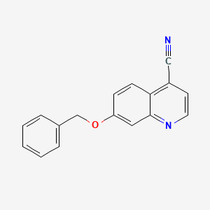 7-(Benzyloxy)quinoline-4-carbonitrile