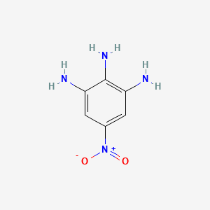molecular formula C6H8N4O2 B1185351 5-Nitro-1,2,3-benzenetriamine 
