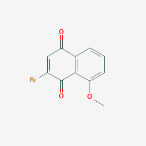 1,4-Naphthalenedione, 2-bromo-8-methoxy-