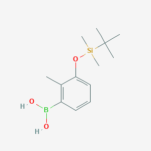 3-[(tert-Butyldimethylsilyl)oxy]-2-methylphenylboronic Acid