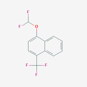 1-(Difluoromethoxy)-4-(trifluoromethyl)naphthalene