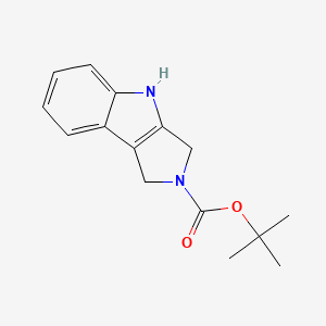 tert-Butyl 3,4-dihydropyrrolo[3,4-b]indole-2(1H)-carboxylate